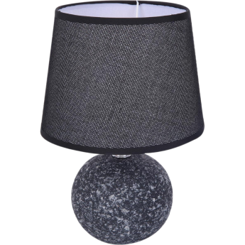Настольная лампа LUMION TAREKA 8214/1T CLASSI LN25 Е27 1*60W 220V черный, керамика/текстиль